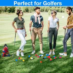 MiniInflat bulk 80-ball pack ideal for sharing and group practice.