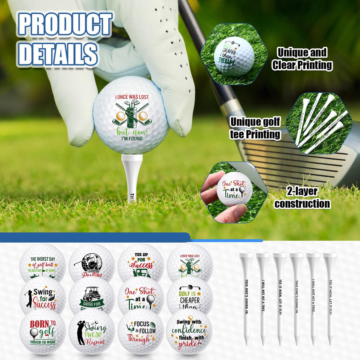 MinInflat tees measure 3.3 inches for steady practice with humor balls.