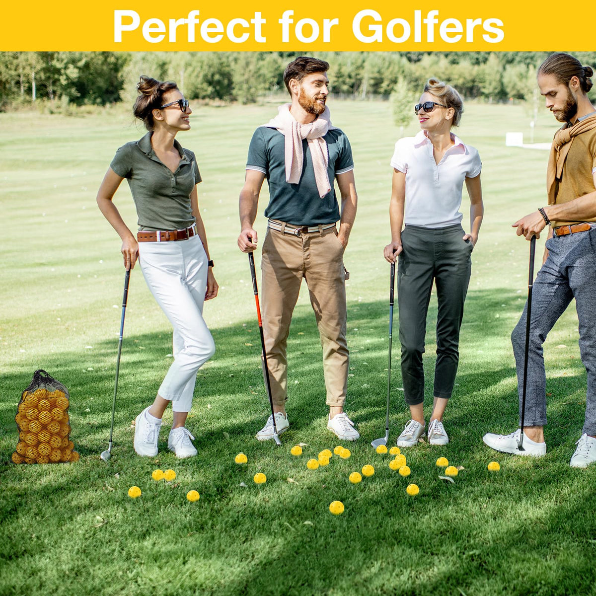 MiniInflat home practice set supports repeatable swing practice.