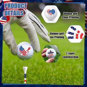 MiniInflat patriotic style gift set ideal for gifting golfers on special occasions.