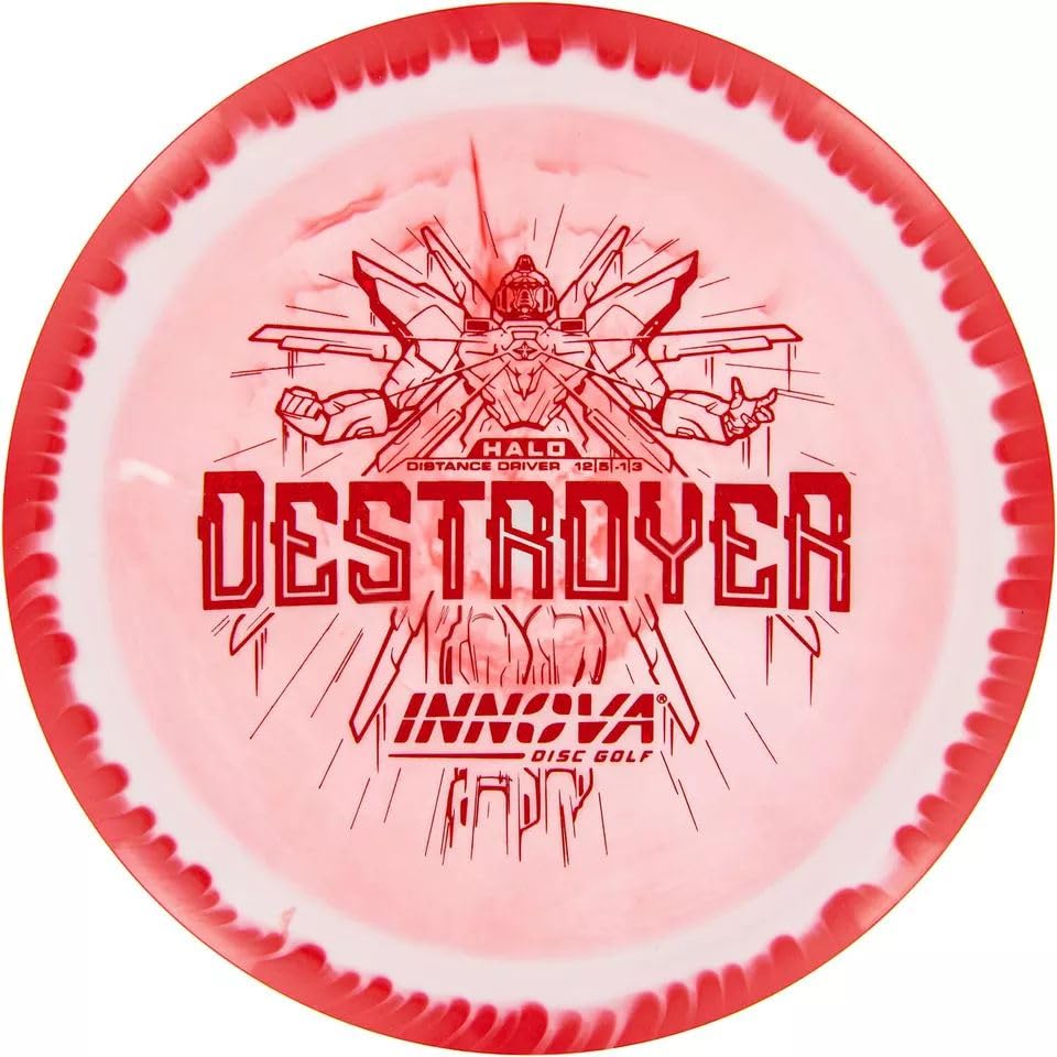 Mint Discs Destroyer distance driver in Halo Star plastic for long, stable throws in headwinds.