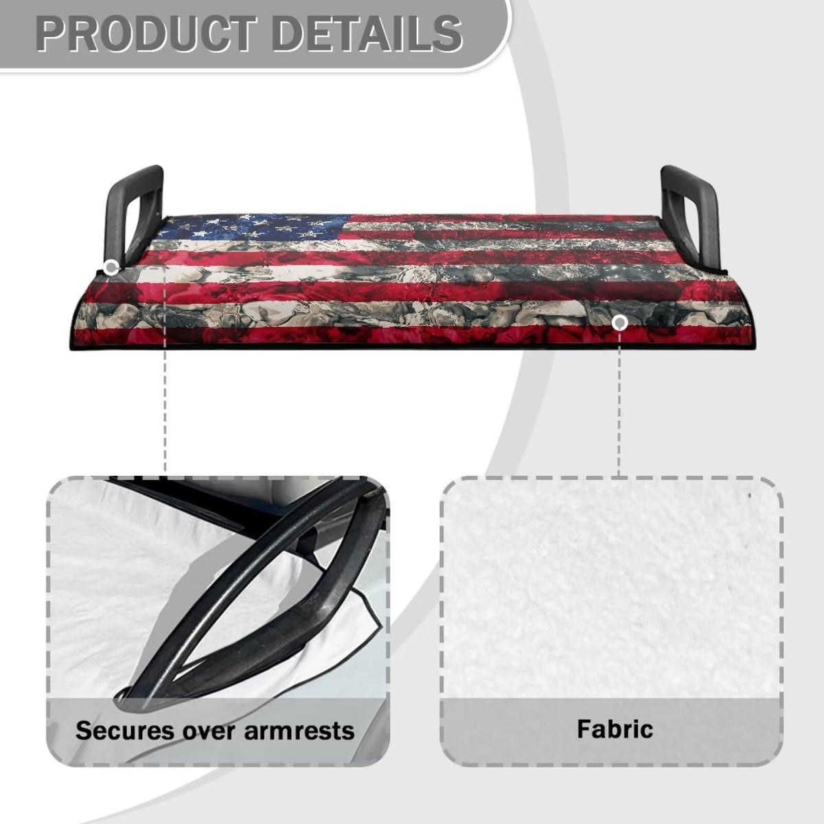 Mintulipy dust-dirt-resistant golf cart seat cover keeps interior clean