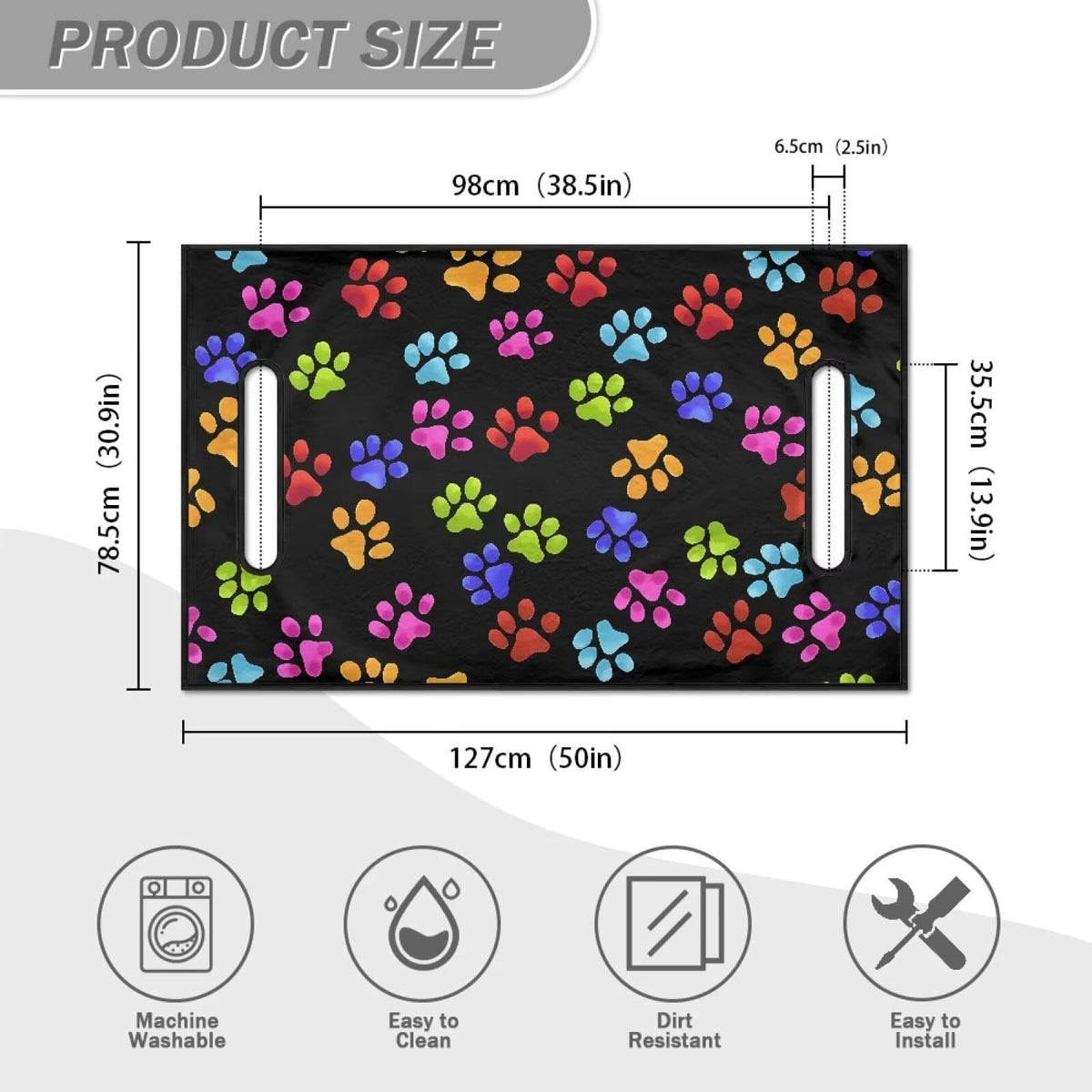 Mintulipy fashionable pattern interior upgrade enhances golf cart look.