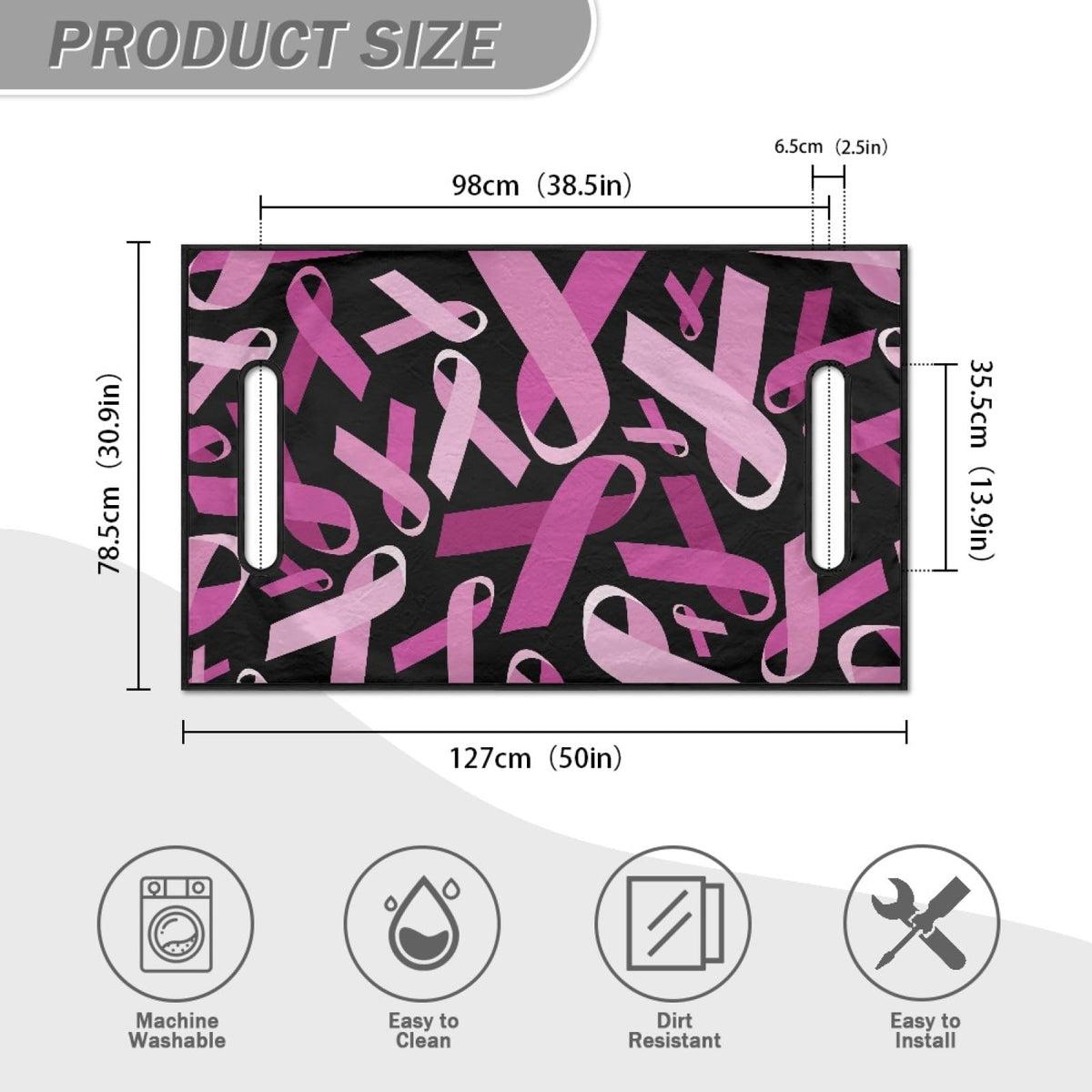 Mintulipy fashion-pattern seat cover refreshes your cart interior.