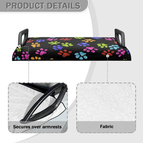 Mintulipy installation-friendly seat cover fits armrests for quick secure placement.