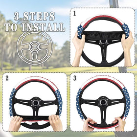 Mintulipy interior decoration accessory for golf carts with enhanced look.