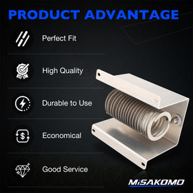 Misakomo 28197G01 resistor assembly close-up highlighting aluminum alloy design