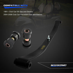 Misakomo carbon steel spring provides strength with corrosion protection.