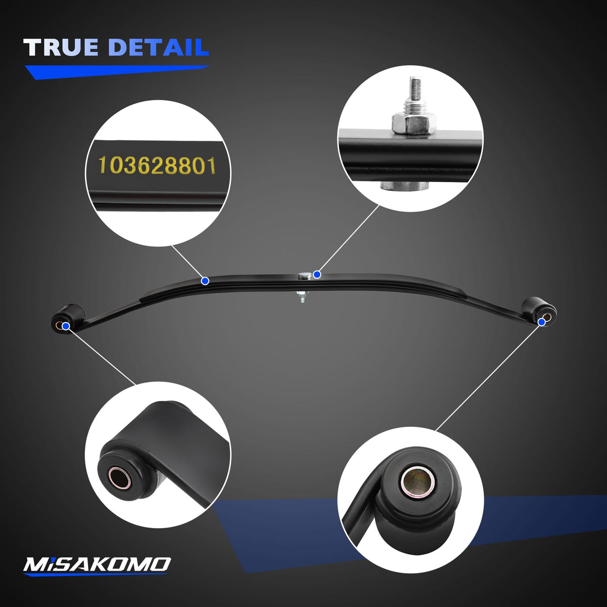 Misakomo precise compatibility with 1981+ Club Car DS and 2004+ Precedent