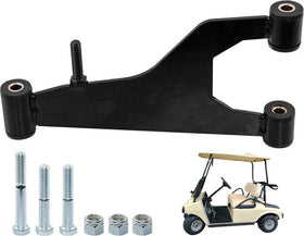 Misakomo Delta A-Plate Sub Assembly kit installed on Club Car DS for smoother front end.