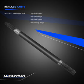 Misakomo EZGO kit with bearings and seals supports long-term reliability.