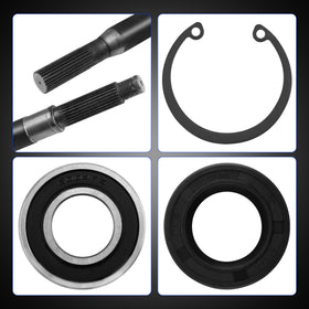 Misakomo EZGO complete kit includes driver-side shaft and seals.