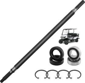 Misakomo EZGO rear axle bearing kit, driver-side left, 23-7-8 inch splined for smoother spin