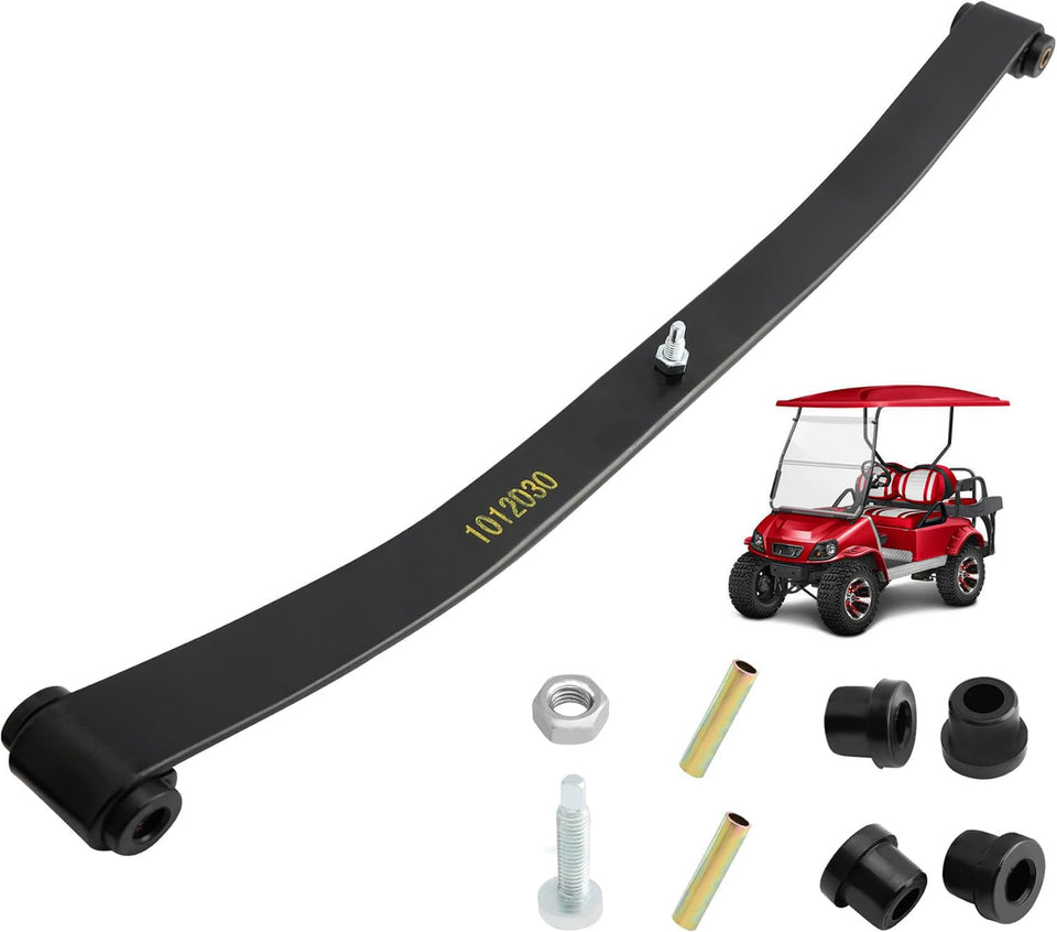Misakomo front leaf spring kit for DS models improves stability and ride quality.