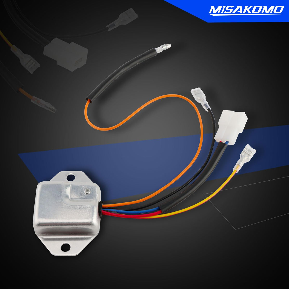 Misakomo golf cart ignitor on bench demonstrates plug-and-play design