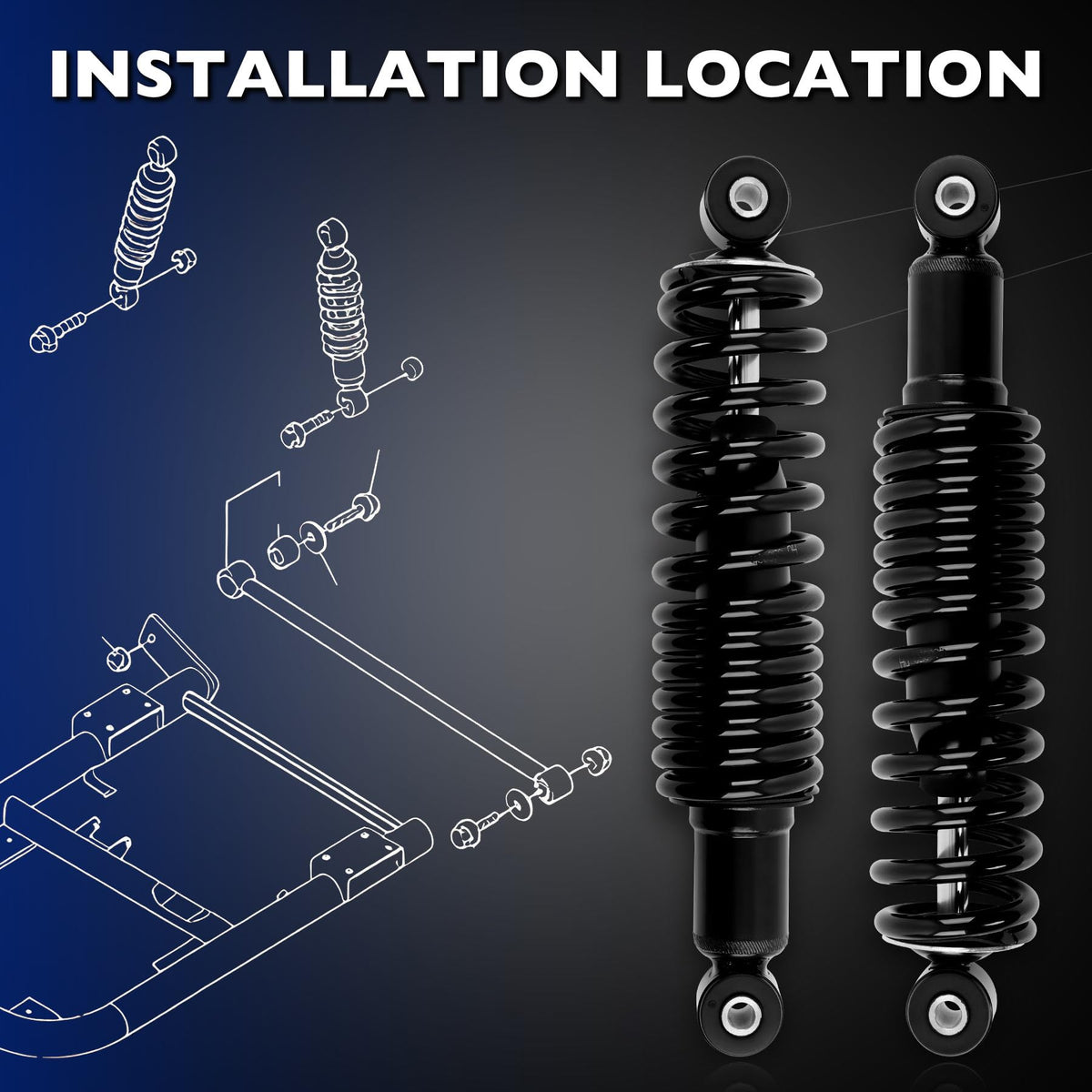 Misakomo hydraulic damping reduces bounce for a steadier ride on uneven surfaces.