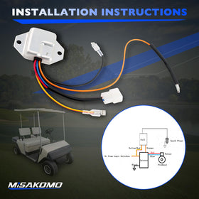 Misakomo ignitor replacing 24881-G1 on EZGO Marathon for smoother starts