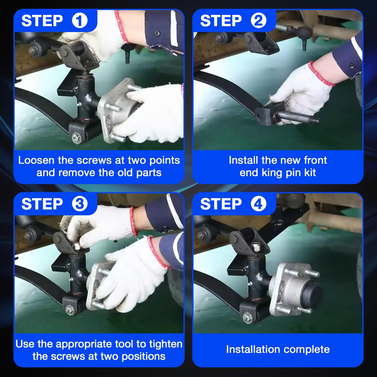Misakomo lower bushing flanged provides stable wheel hub operation