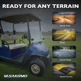 Misakomo OE-style replacement fits existing EZGO RXV mounts.