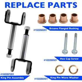 Misakomo upper bushing straight supports smooth front-end movement