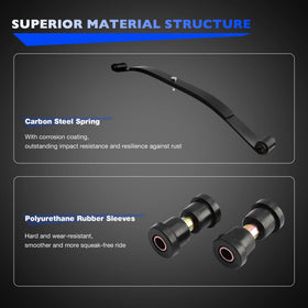 Misakomo urethane rubber sleeves for smoother ride and reduced squeaks