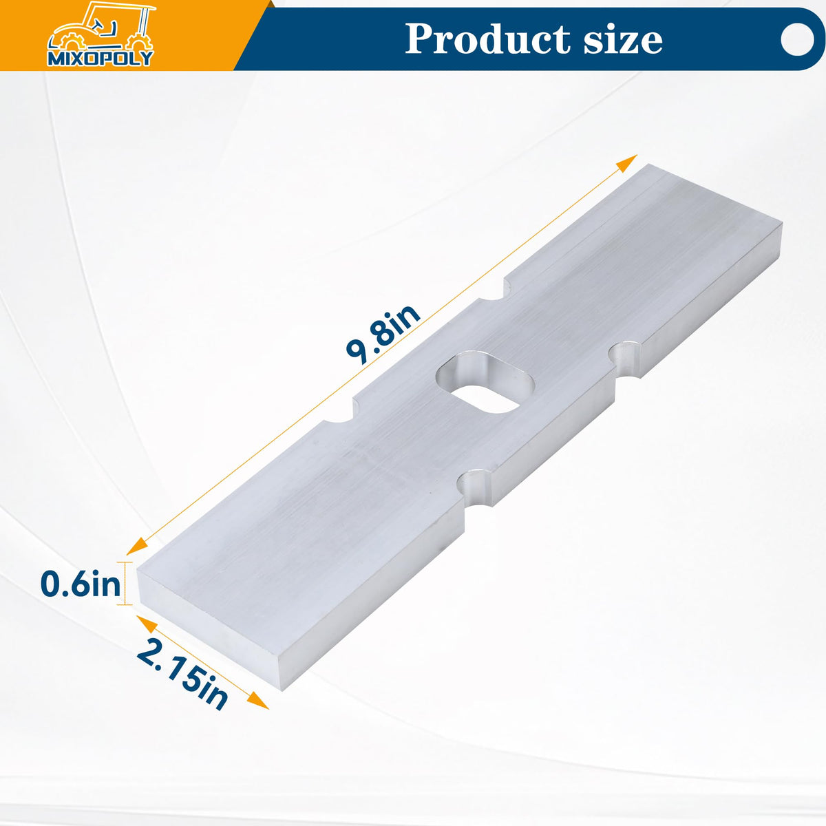 Mixopoly supports 12-14 inch wheels with low-profile tires for improved stance