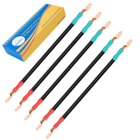 Mixopoly 4-gauge golf cart cables enable efficient power transfer for Yamaha and Club Car models.