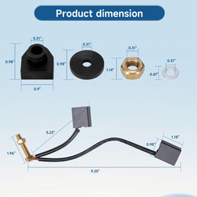 Mixopoly ADC motor brush kit helps prevent premature wear in various golf carts
