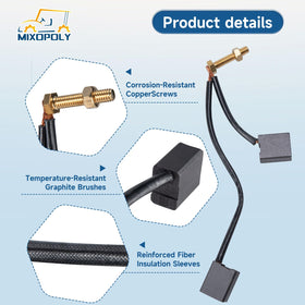 Mixopoly ADC brush kit with included hardware supports quick, reliable installation