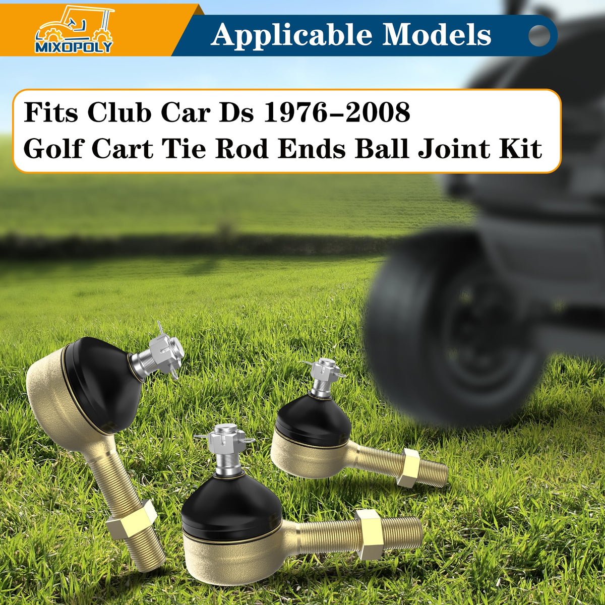 Mixopoly golf cart ball joint kit for DS model