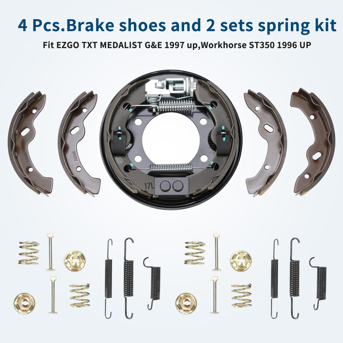 Mixopoly brake kit for Yamaha G9-G22 supports durable braking components for safer rides