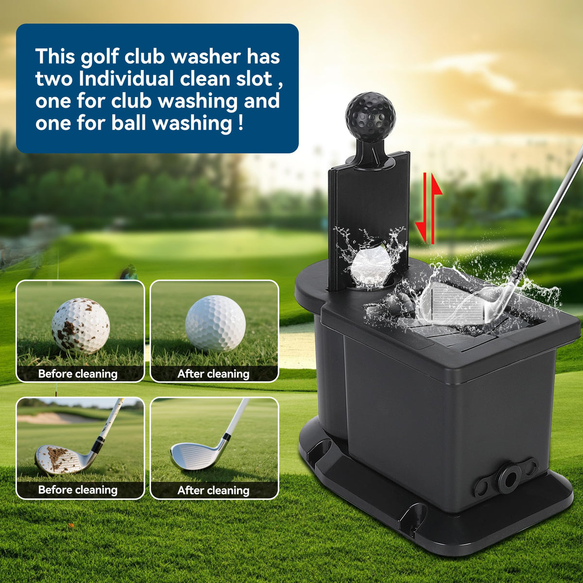 Mixopoly bristled ball cleaner interior tackles dirt with ease