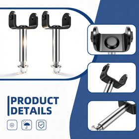 Bronze flanged bushings from Mixopoly kit improve front suspension wear resistance