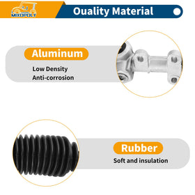 Mixopoly turf gas electric steering rack kit for reliable golf cart steering.