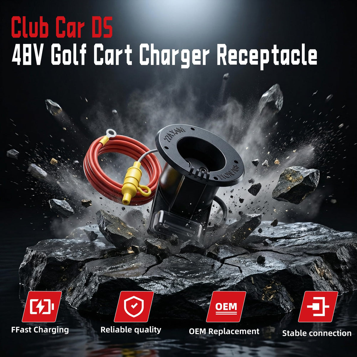 Mixopoly club car ds 1995-up compatibility image: robust design supports durability in daily golf cart use.