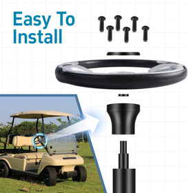 Mixopoly Club Car DS compatibility visual showing seamless upgrade for carts.
