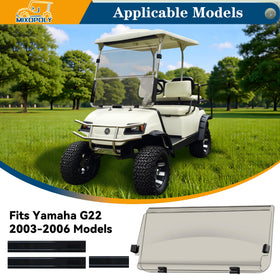 Mixopoly direct replacement windshield for Yamaha G22 ensures easy fit
