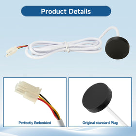 Durable sensor housing for EZGO PDS models 2000 and up.