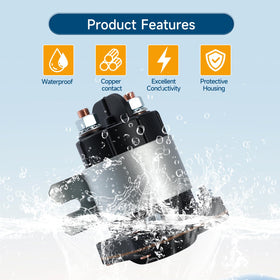 Mixopoly install-ready solenoid simplifies wiring and improves setup for Yamaha carts.