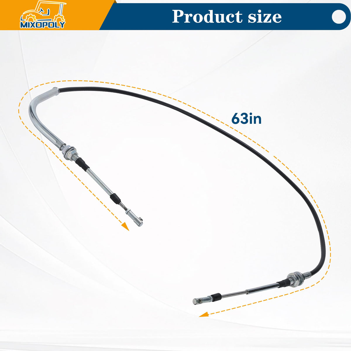 Direct OEM replacement for 1984-1997 Club Car DS gas models.