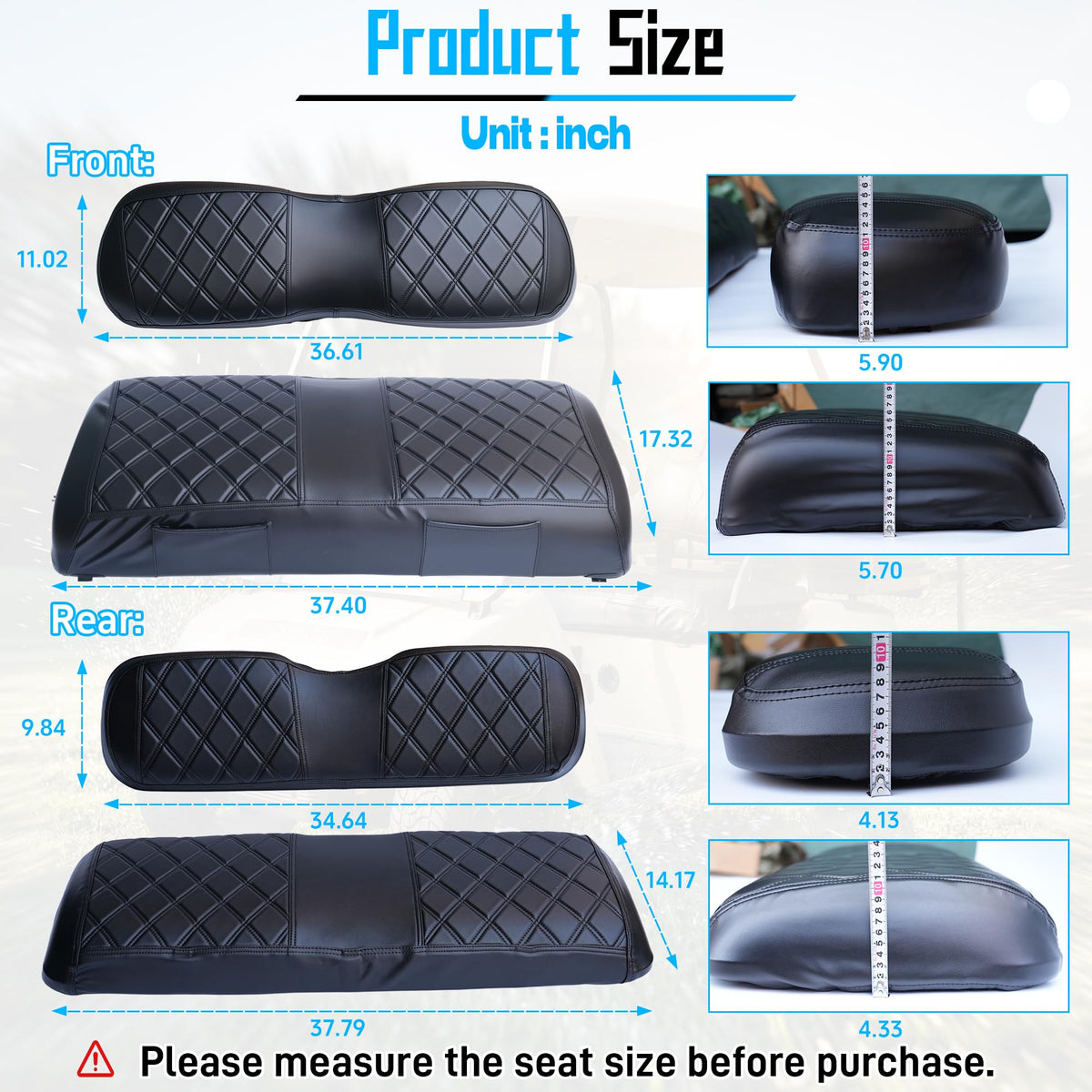 Mixopoly elastic-strap-buckle-system keeps covers secure during rides.