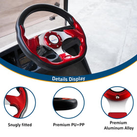 Ergonomic shape reduces hand fatigue for longer, comfortable rides
