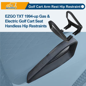 Mixopoly EZGO TXT arm-rest harness assembly enables quick bolt-on fit.