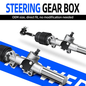 Mixopoly EZGO TXT compatible steering solution for gas and electric carts.