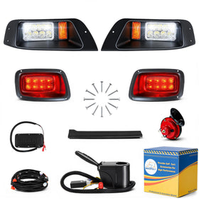 Mixopoly EZGO TXT headlights provide bright road illumination for night driving