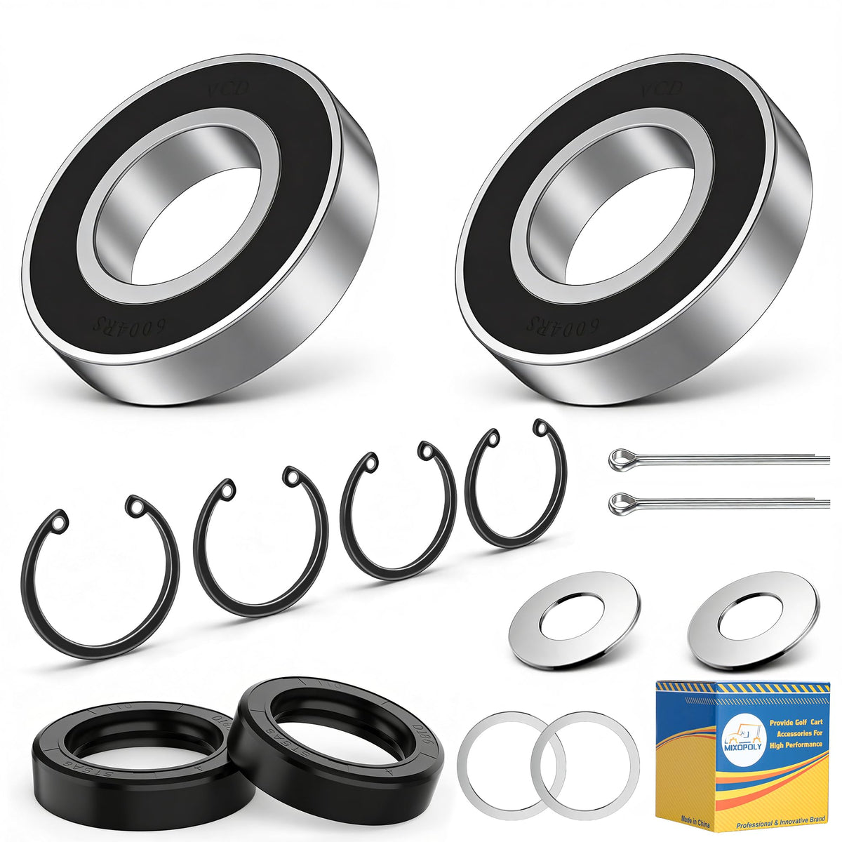 Mixopoly EZGO TXT rear axle kit ready for install improves longevity and performance