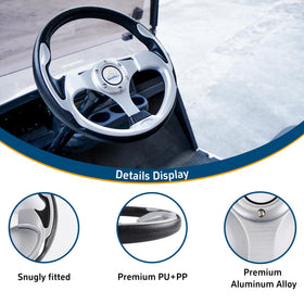 Mixopoly EZGO TXT RXV compatible wheel for reliable steering