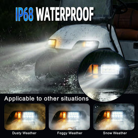 Mixopoly EZGO TXT taillights enhance signaling for safer on-road visibility