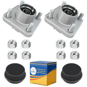 Mixopoly front hub assembly 2-pack ready for Club Car DS/Precedent, smooth spin