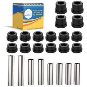 Mixopoly front leaf spring bushing kit enhances ride stability on Club Car DS 1992-up.